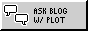 "Ask blog with plot" button.